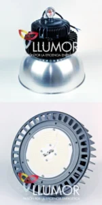 Campana LED ejemplo de buena disipación del calor