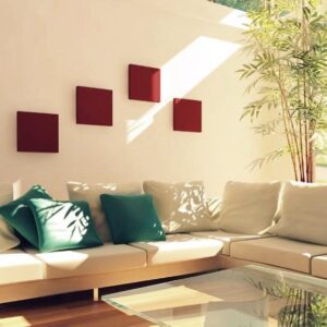 Emisor térmico E-COLOR en salón