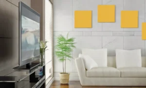 Emisor bajo consumo E-COLOR en salón