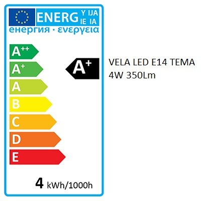 Vela LED TEMA E14 | 4W