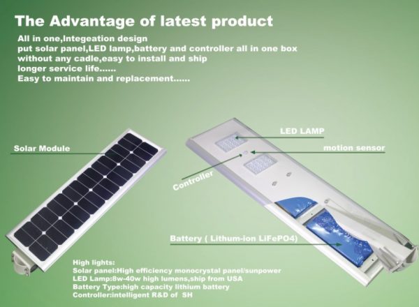 Farola solar LED VIALUZ