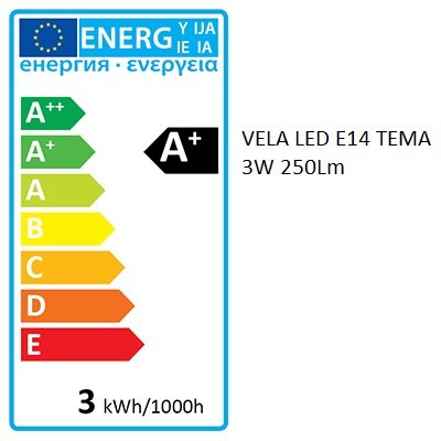 Vela LED TEMA E14 | 3W