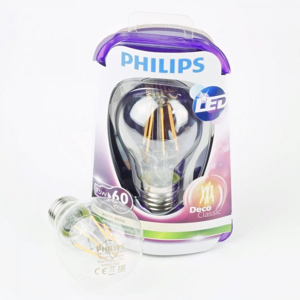 Bombilla LED FILAMENTO E27 | Philips 7.5W