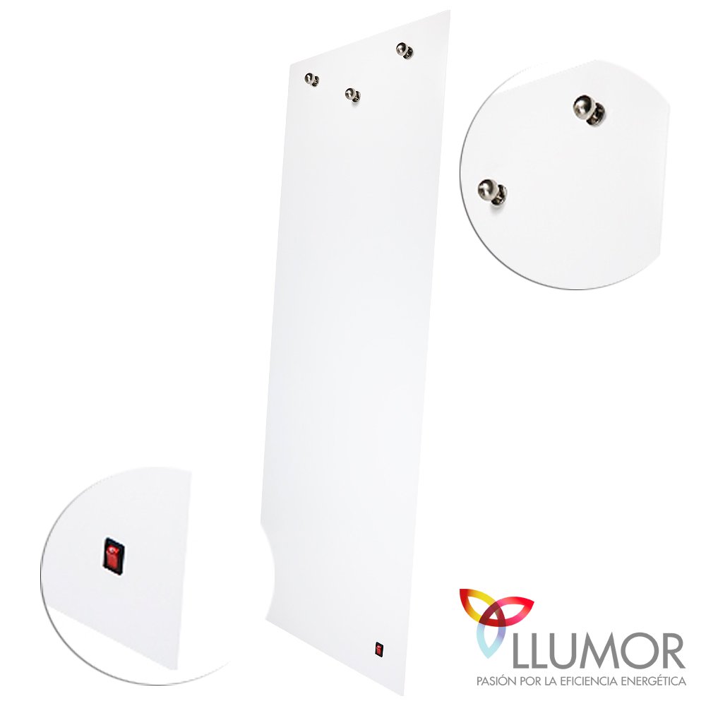Radiador secatoallas eléctrico  TOALLERO PAREO - LLUMOR: Tienda online  radiadores bajo consumo e iluminación LED