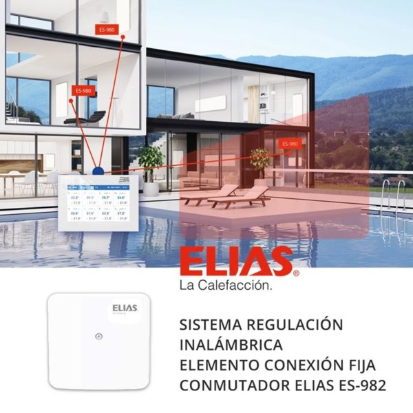Sistema regulación calefacción ELIAS_ES-982 conmutador fijo