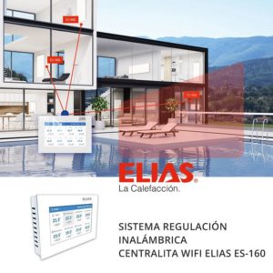 Sistema regulación calefacción ELIAS ES-160 centralita-wifi