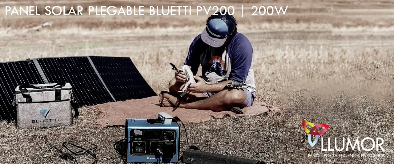 Panel solar BLUETTI PV200 | 200W banner