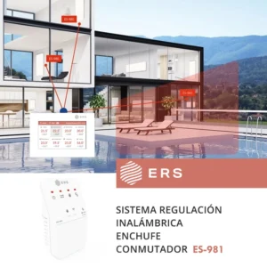 Esquema regulación calefacción eléctrica componente ERS ES-981