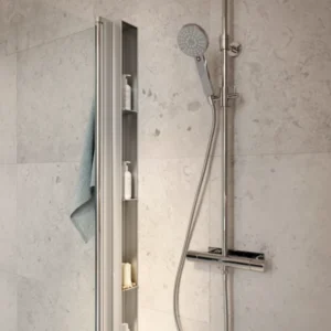 Accesorios mampara de INR Suecia en baño
