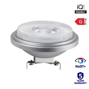 Kanlux IQ-LED bombilla AR111 13W con piktos