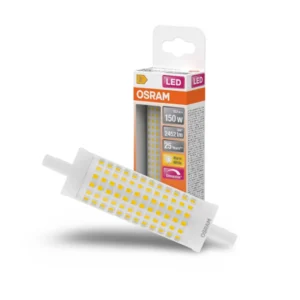 LED R7s OSRAM 19W 2700K con embalaje