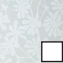 Detalle textura de cristal BLANCO "FIORI"